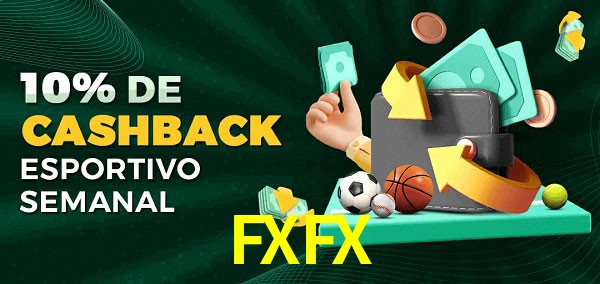 10% de bônus de cashback na FXFX