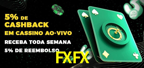 Promoções do cassino ao Vivo FXFX